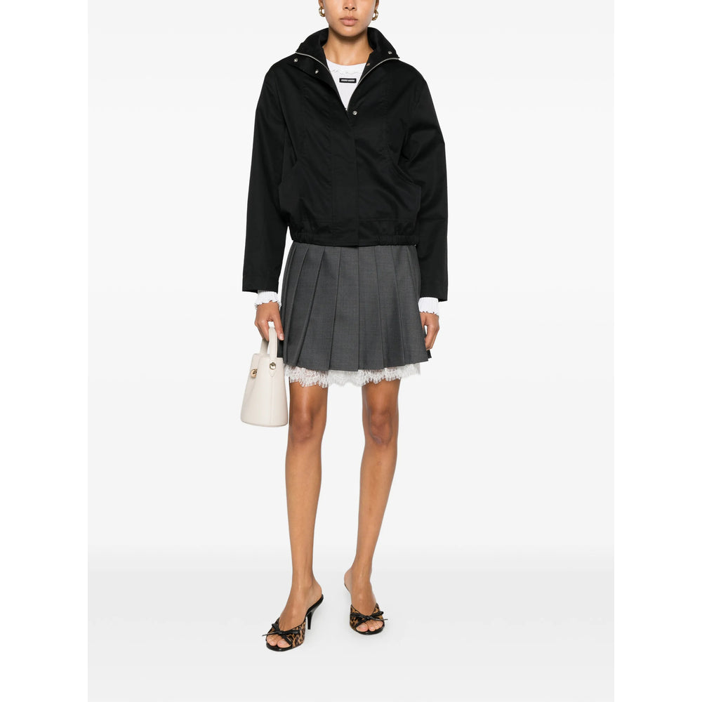 Self-Portrait Grey Skirts - Pleated Skirts Women