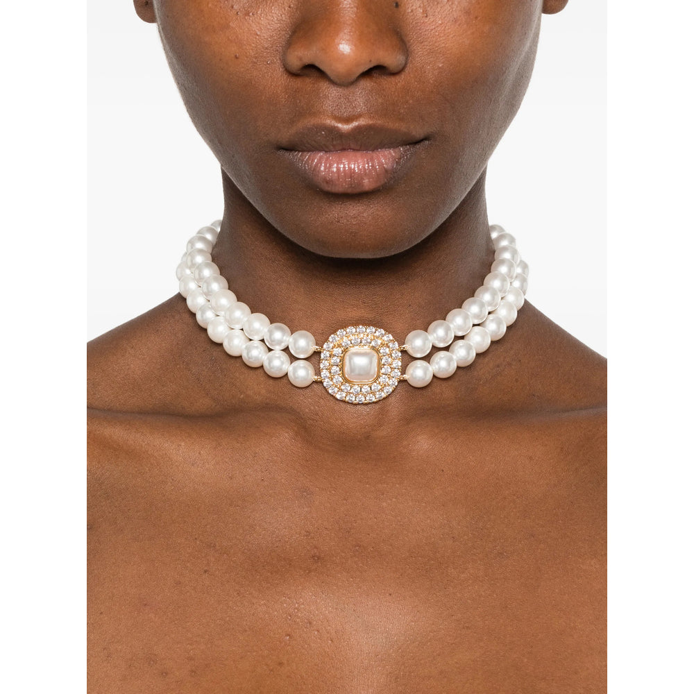 Self-Portrait Gold Necklaces Women