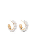 Self-Portrait Gold Earrings Women