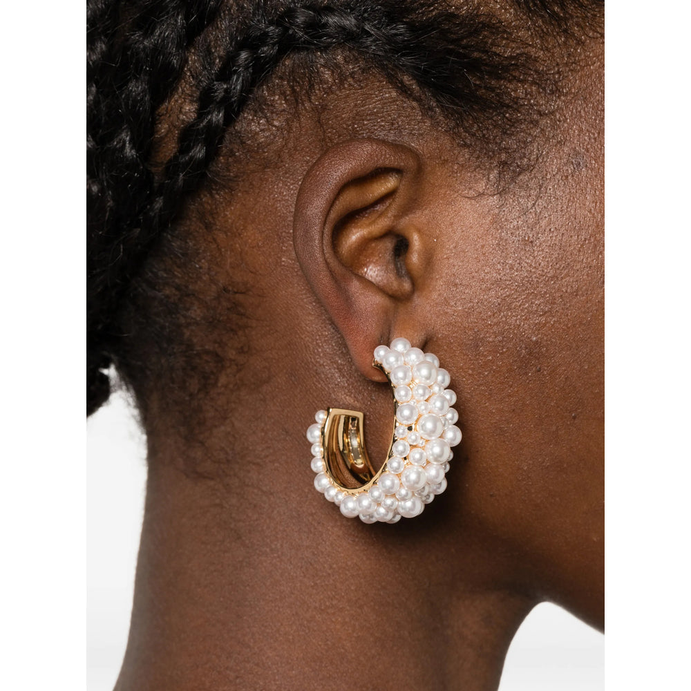 Self-Portrait Gold Earrings Women