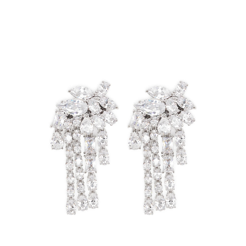Self-Portrait Silver Earrings Women