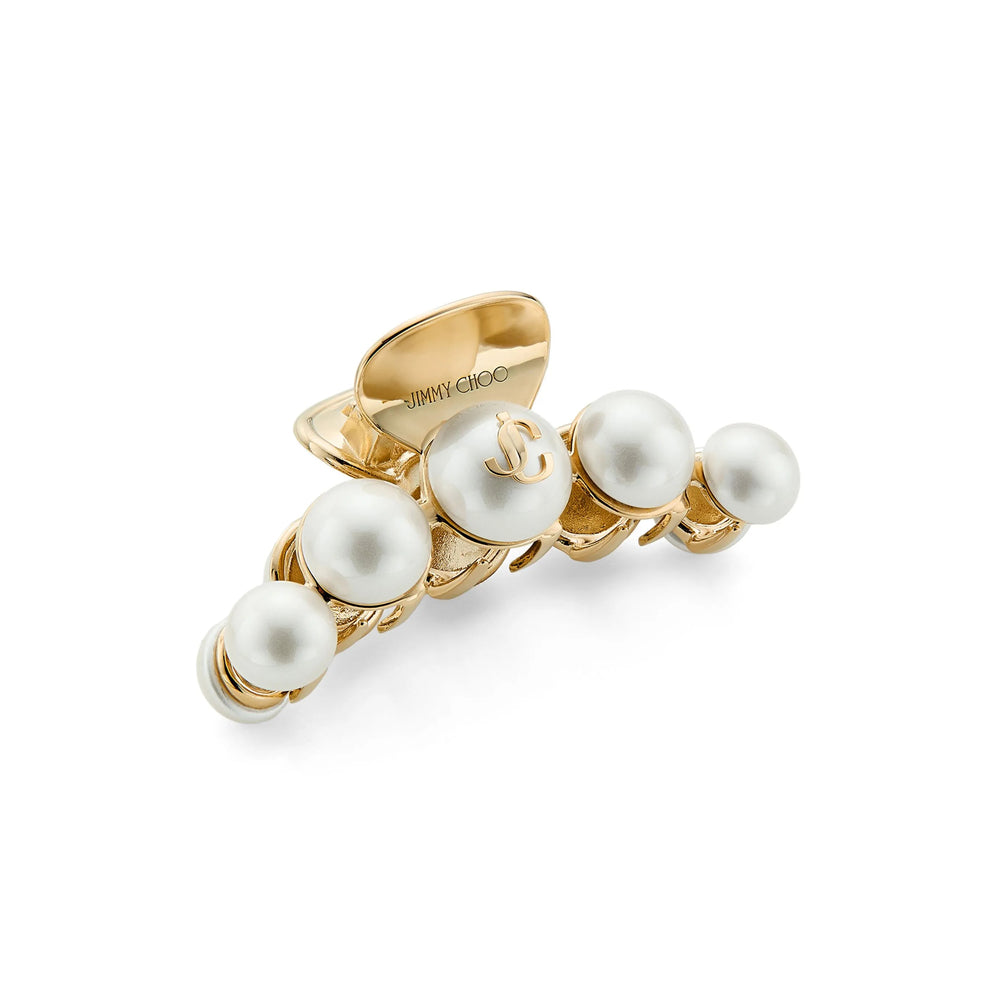 Jimmy Choo Gold Hair Accessories Women