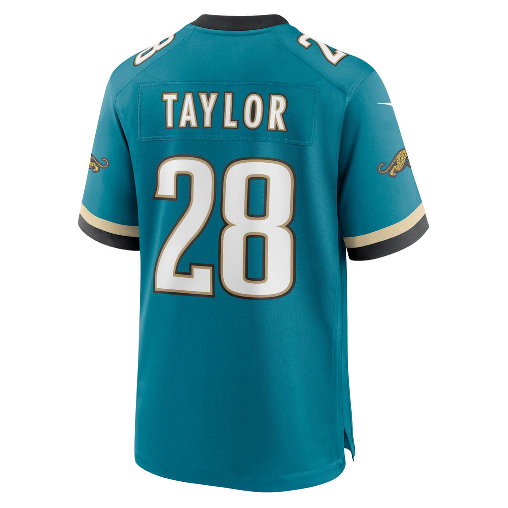 Jacksonville Jaguars Fred Taylor Teal Prowler Throwback Retired Player Game Jersey