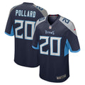 Tennessee Titans Tony Pollard Navy Game Player Jersey