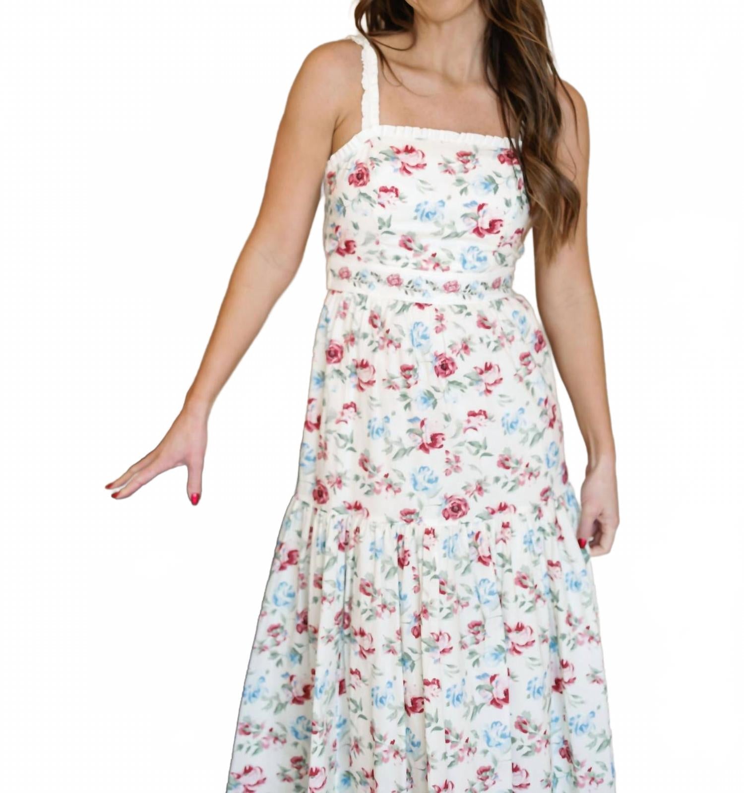 Kennedy Dress In White