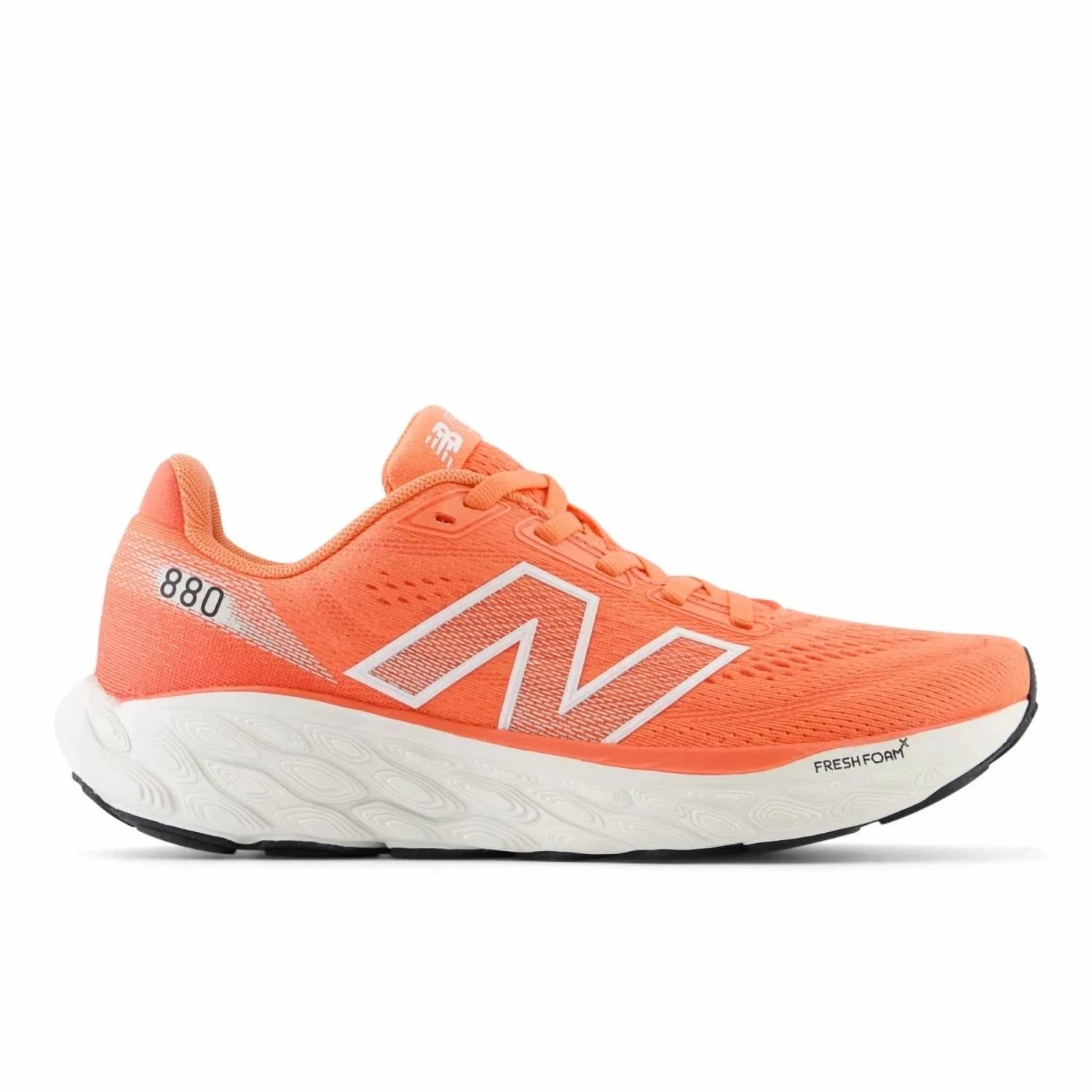 Women's Fresh Foam X 880V14 Running Shoes In Gulf Red Black