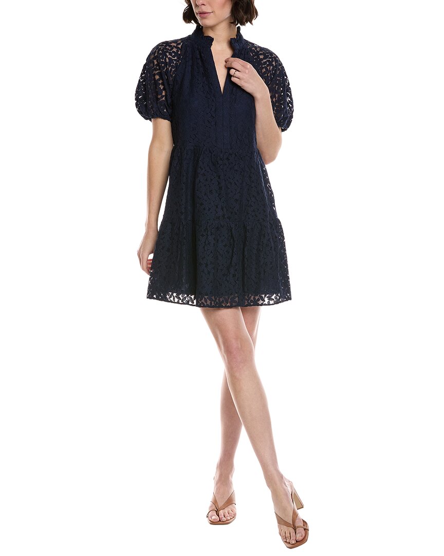 CeCe V-Neck Tiered Babydoll Dress