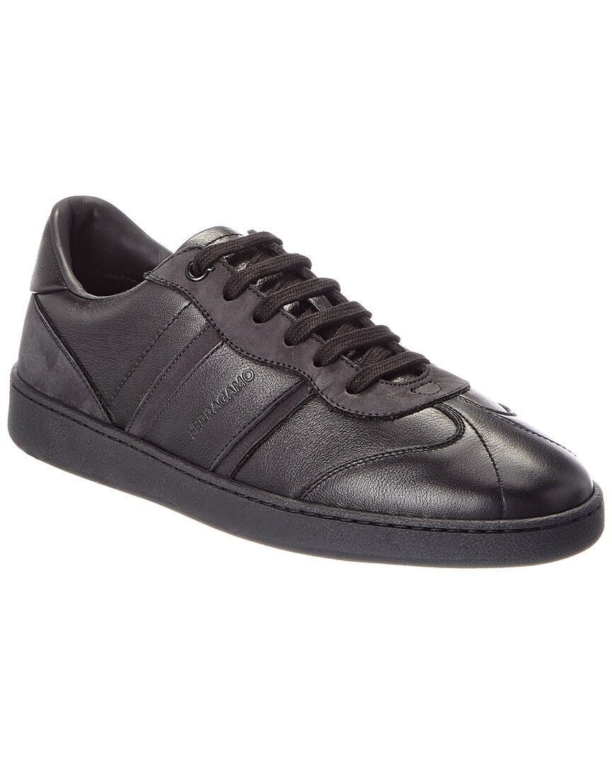 Ferragamo Achille Leather Sneaker