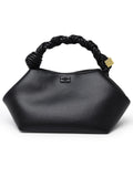 Ganni 'Bou' Bag In Black Recycled Leather Women