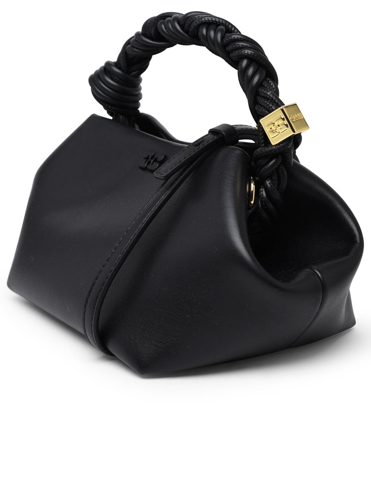Ganni 'Bou' Bag In Black Recycled Leather Women