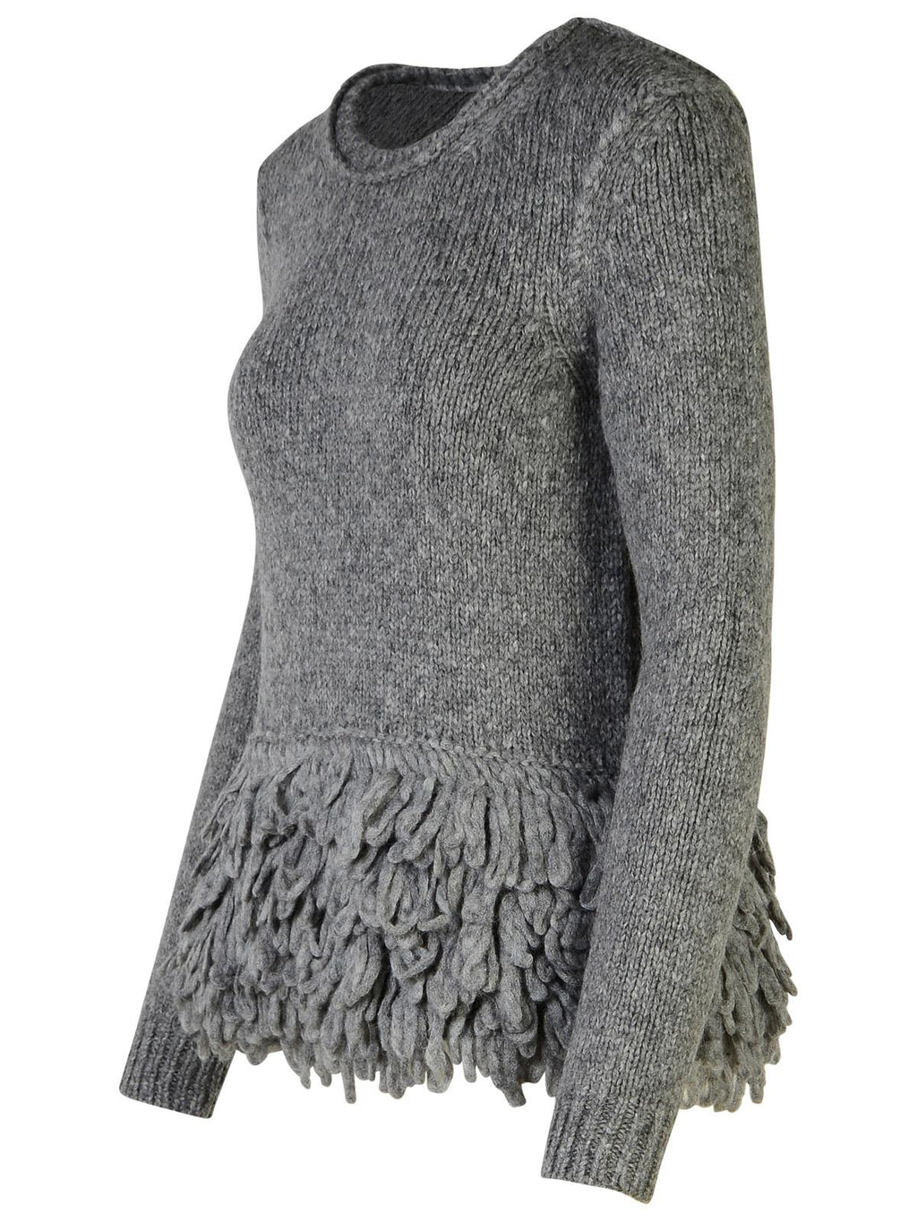 Stella Mccartney Grey Alpaca Blend Sweaters Women
