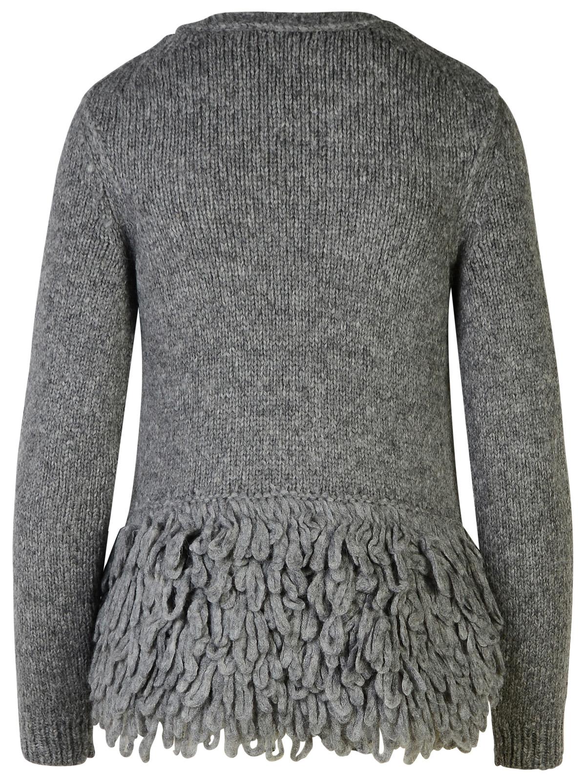 Stella Mccartney Grey Alpaca Blend Sweaters Women