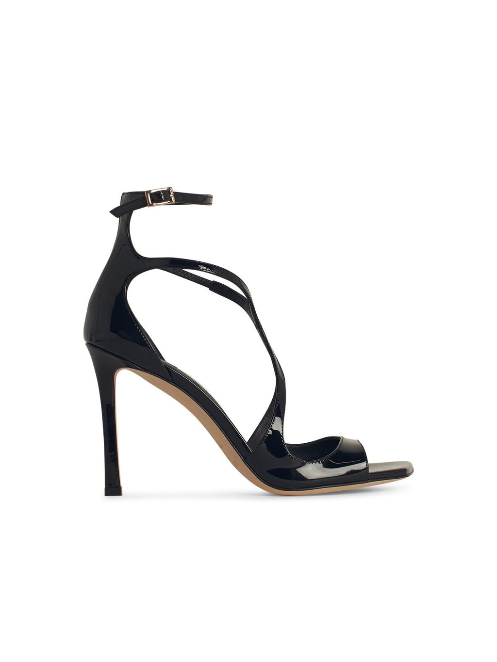 Jimmy Choo Azia Sandals In Black Leather Women