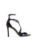 Jimmy Choo Azia Sandals In Black Leather Women