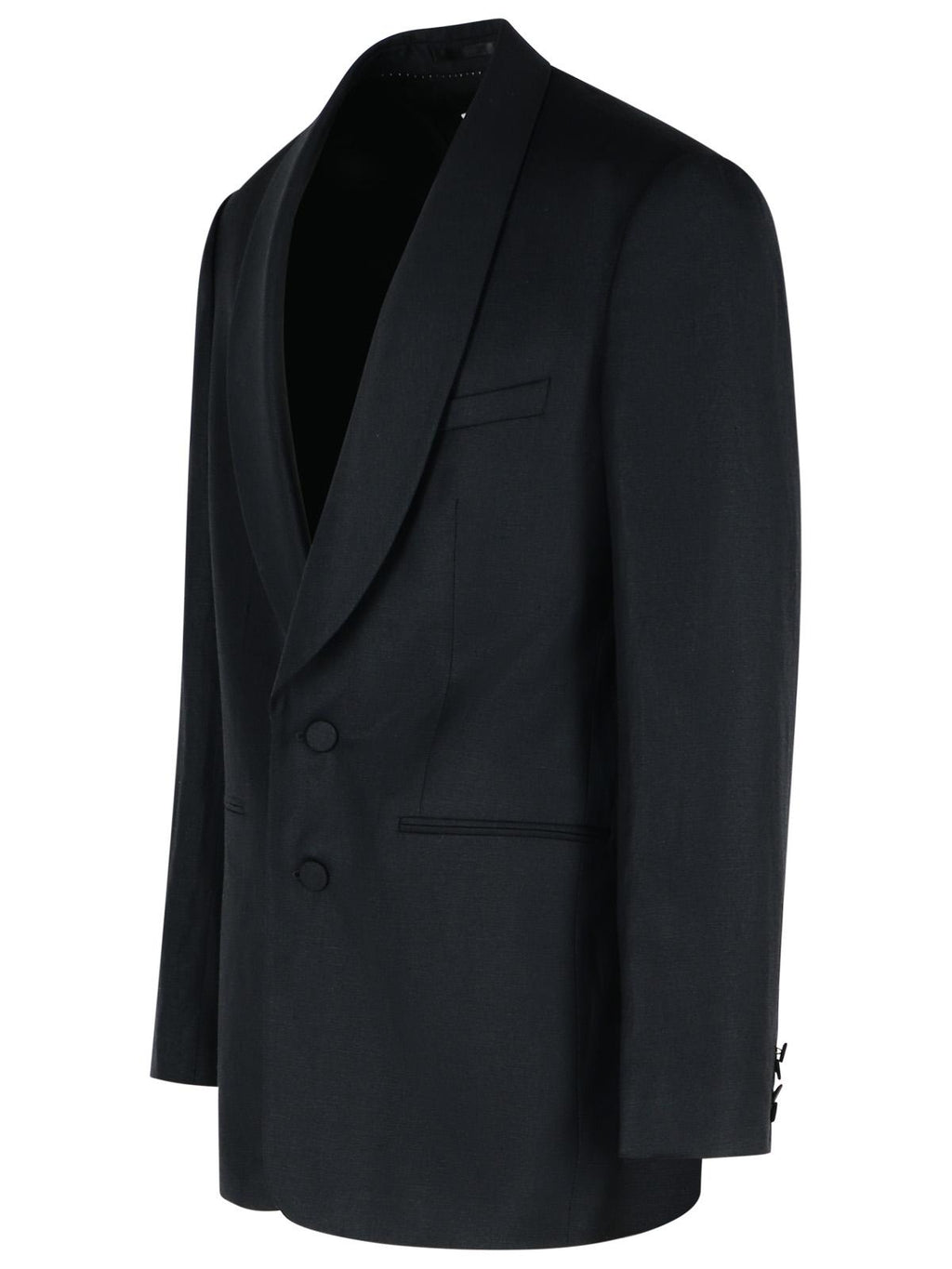 Dries Van Noten 'Bartux' Black Wool Blend Blazer Men