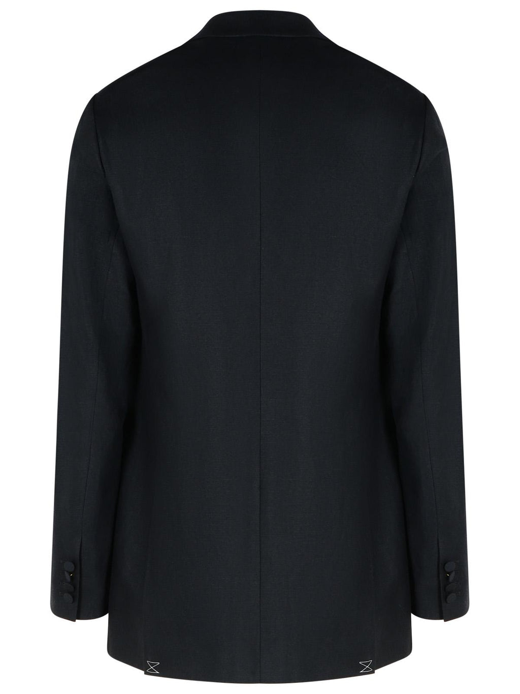 Dries Van Noten 'Bartux' Black Wool Blend Blazer Men