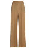 Max Mara 'Fernet' Beige Virgin Wool Pants Women