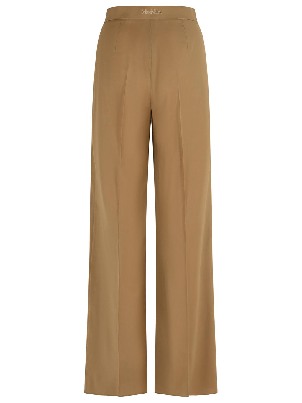 Max Mara 'Fernet' Beige Virgin Wool Pants Women