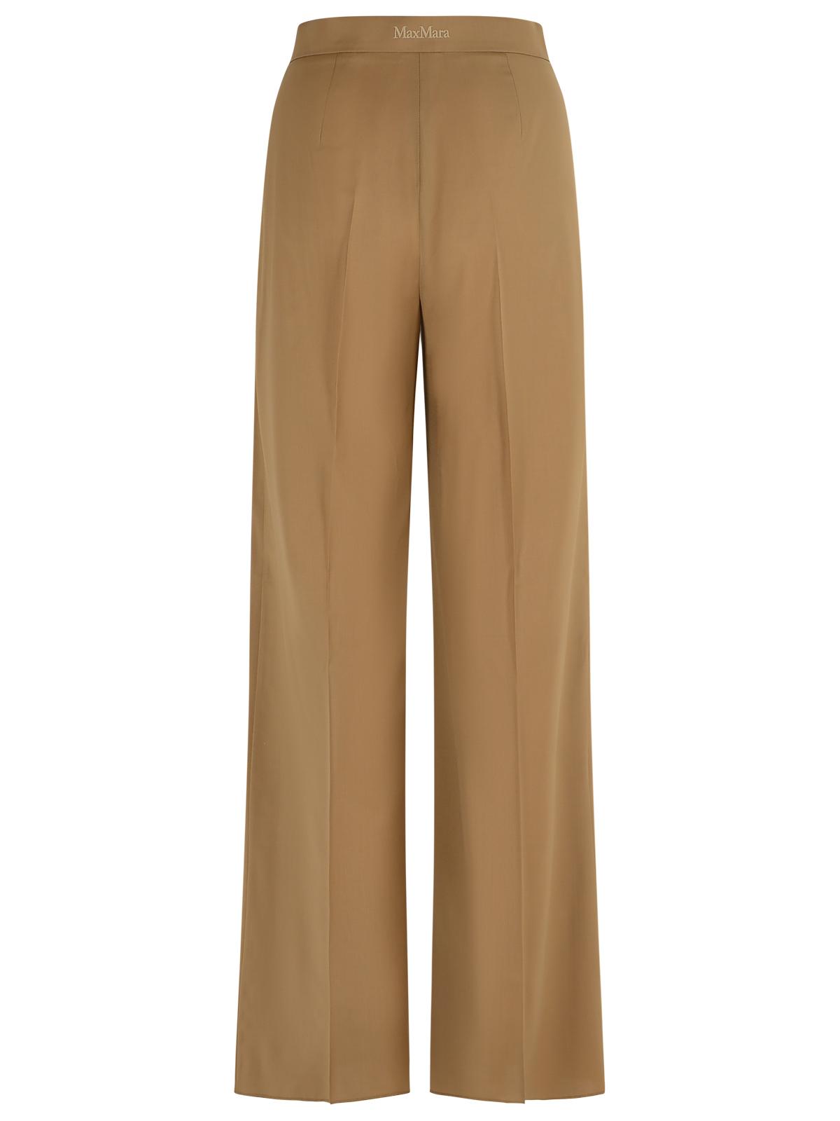Max Mara 'Fernet' Beige Virgin Wool Pants Women