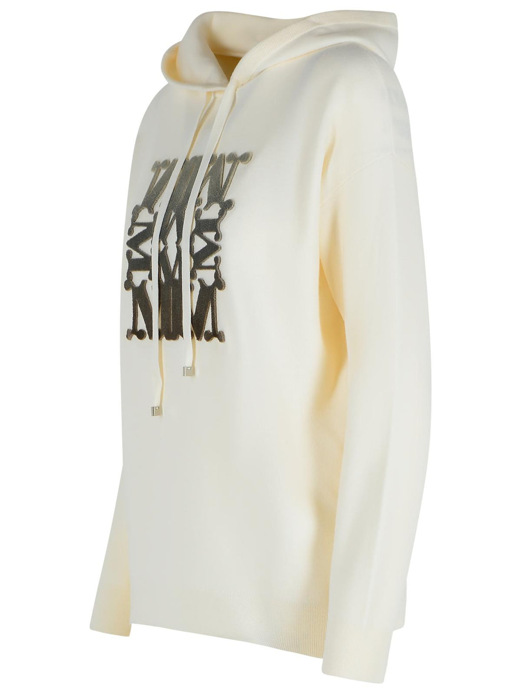 Max Mara 'Taddeo' Cream Virgin Wool Sweater Women