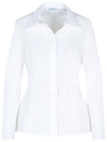 Burberry 'Eliza' White Cotton Poplin Shirt Women