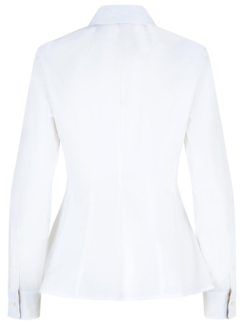 Burberry 'Eliza' White Cotton Poplin Shirt Women
