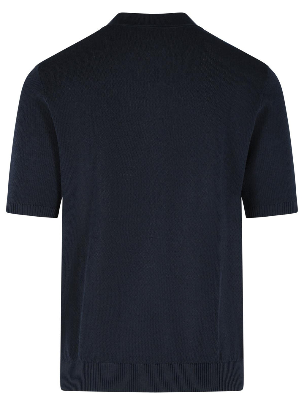 Eleventy Polo Shirt In Blue Cotton Men