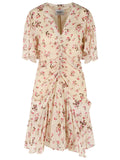 Isabel Marant Etoile 'Vivienne' Beige Viscose Dress Women