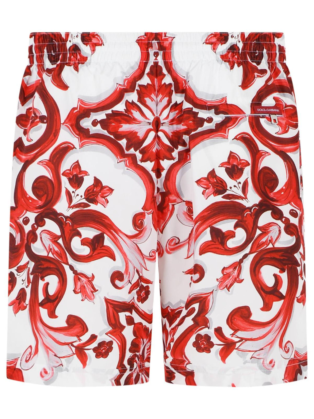 Dolce & Gabbana 'Maiolica' Print Polyester Medium Boxer Shorts Men