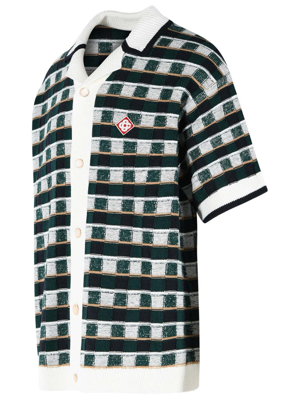 Casablanca 'Mosaic' Multicolor Cotton Shirt Men