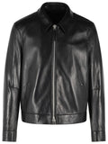 Tom Ford Black Leather Jacket Men