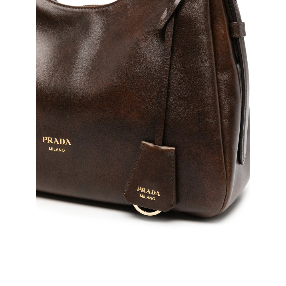Prada Brown Shoulder Bags Women