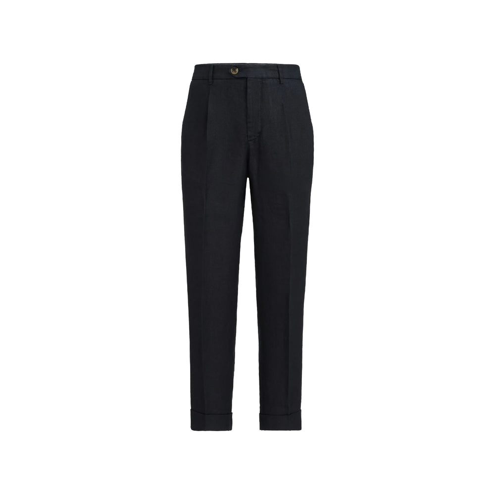 Brunello Cucinelli Blue Trousers - Tailored Trousers Men