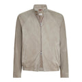 Brunello Cucinelli Neutrals Jackets - Leather Jackets Men