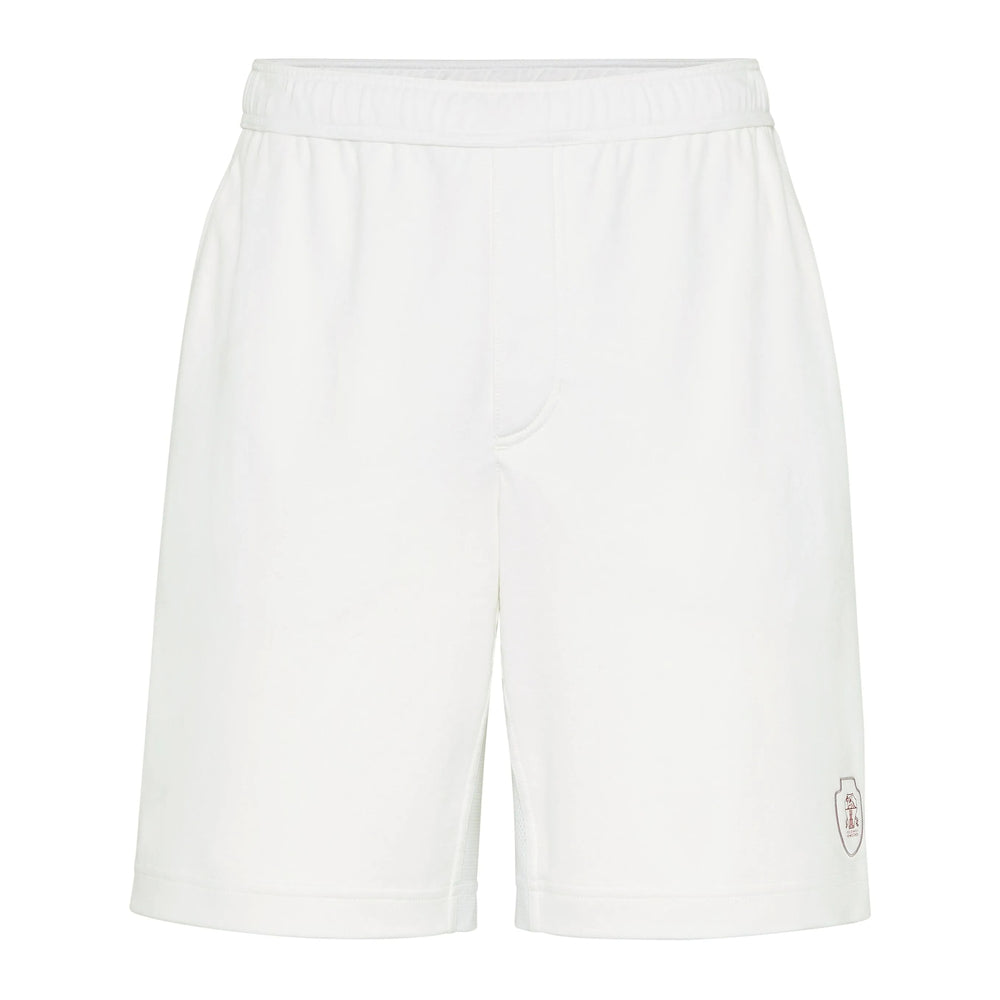 Brunello Cucinelli White Shorts - Bermuda Shorts Men