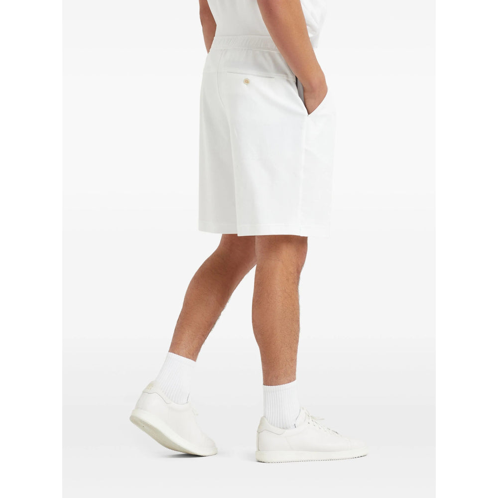 Brunello Cucinelli White Shorts - Bermuda Shorts Men