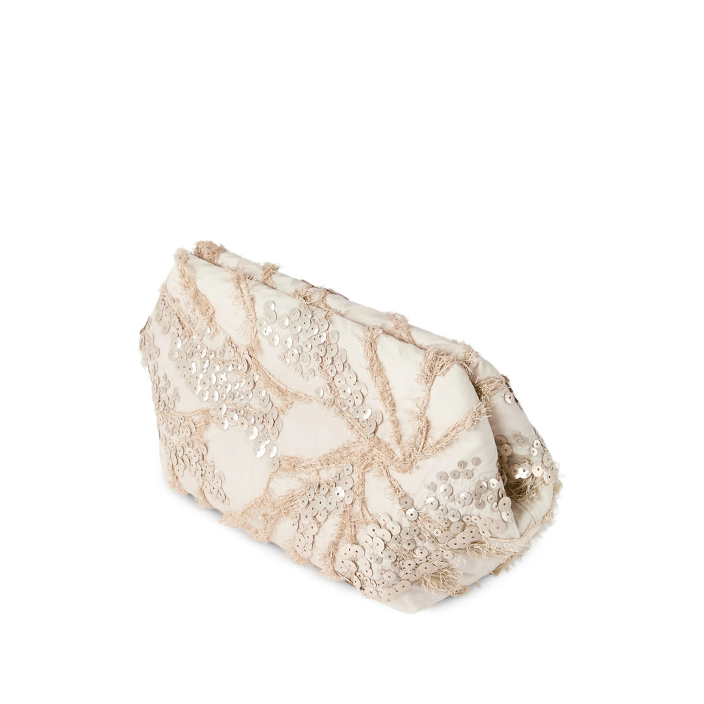 Brunello Cucinelli Neutrals Clutch Bags Women