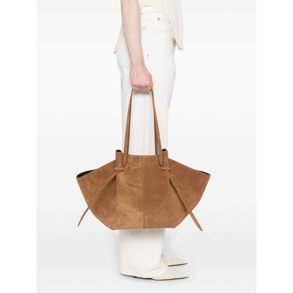 Yuzefi Brown Shoulder Bags Women