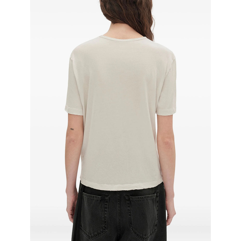 Ann Demeulemeester Neutrals Tops - T-Shirts & Jerseys Women