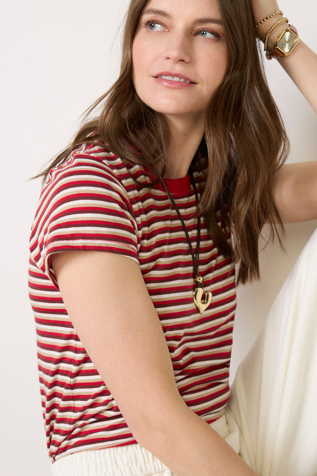 Women's The Slub Stripe T-Shirt