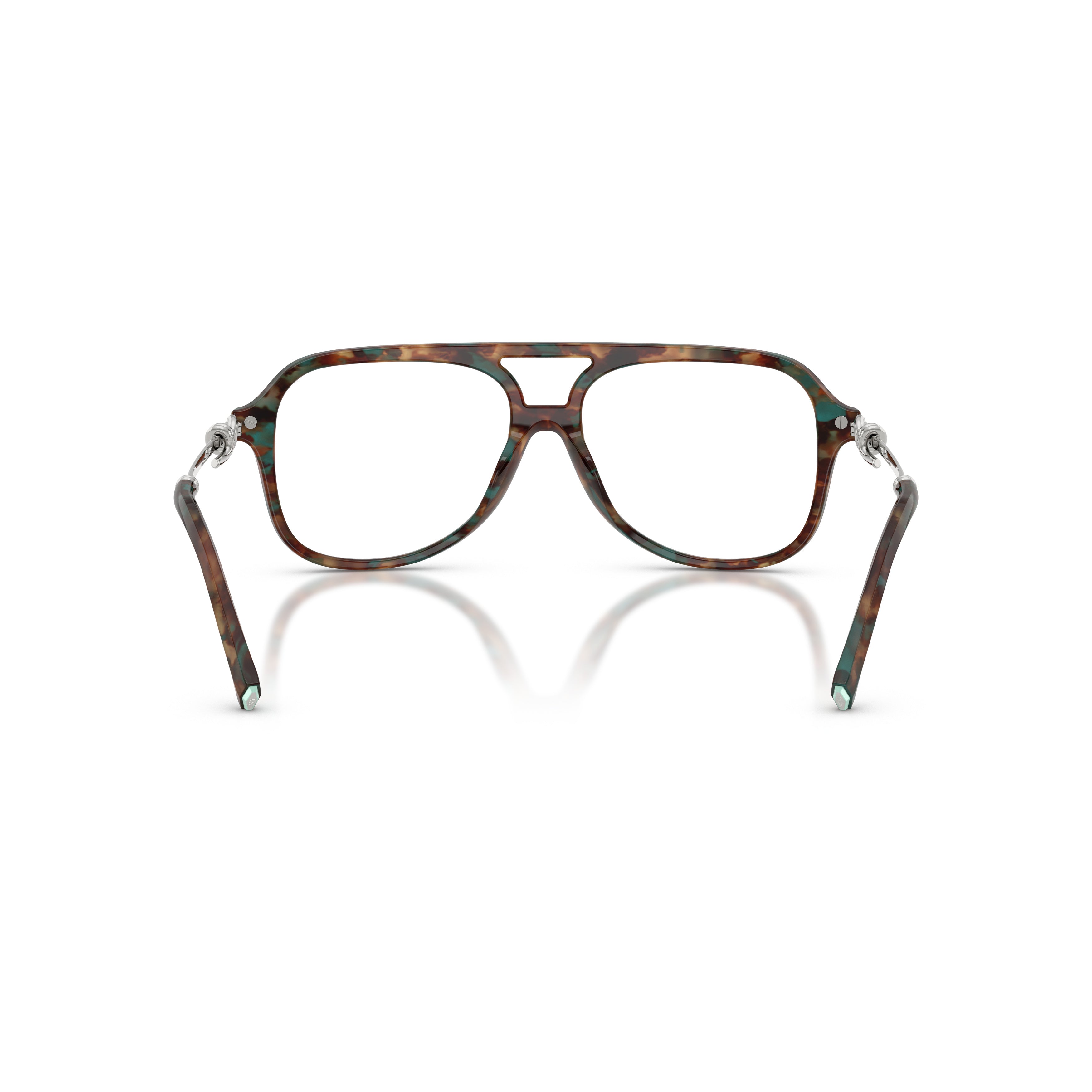 0Tf2283 Aviator-Style Eyeglasses with Tortoiseshell Acetate