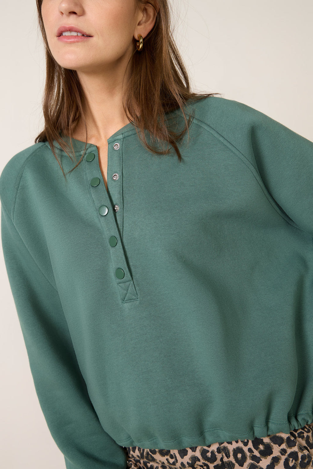 Women's Joey Henley Sweatshirt
