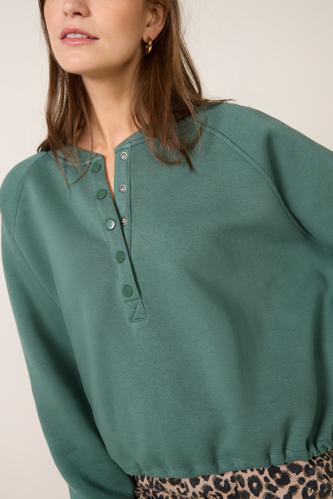 Women's Joey Henley Sweatshirt