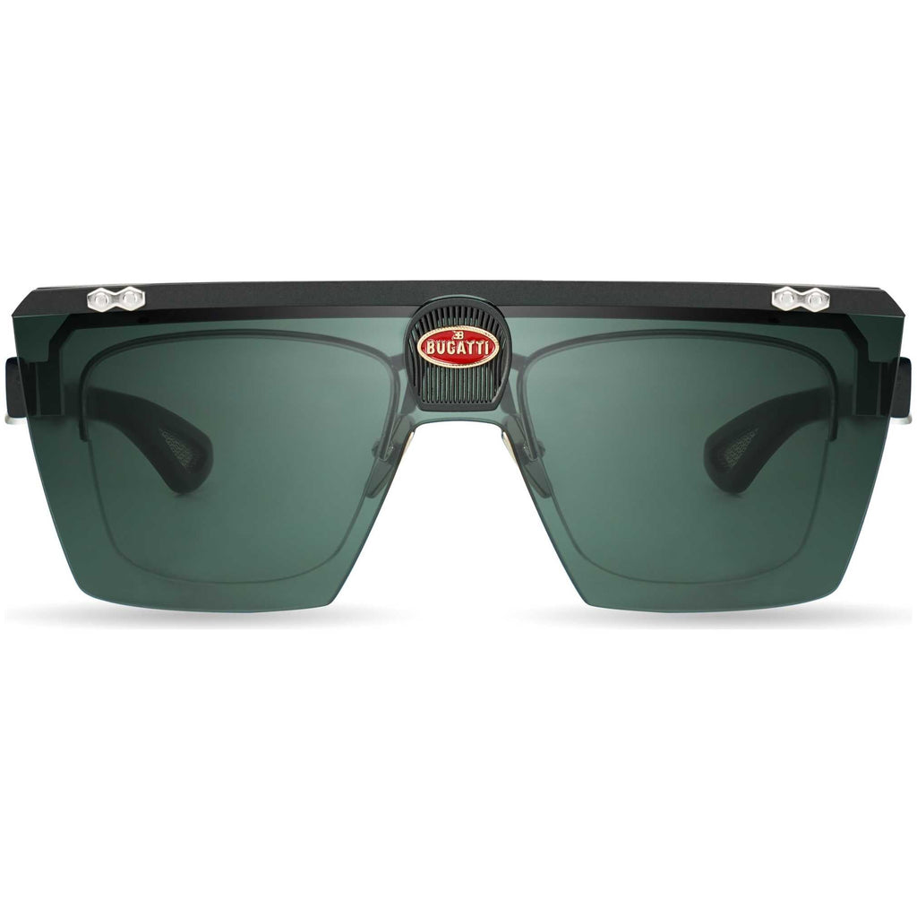 Bugatti Men's 42 mm Black Sunglasses