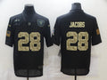 Men's Las Vegas Raiders Josh Jacobs Black Authentic Game Jersey1