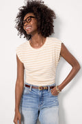 Women's Joni Stripe Crew Neck Top