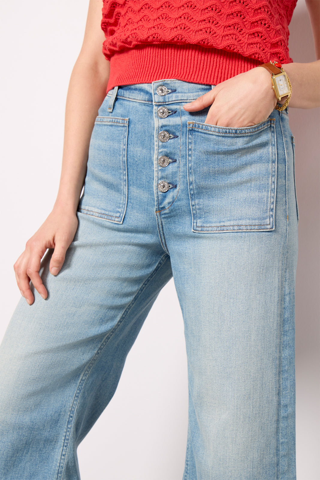 Women's Lyra Patch Pocket Jeans
