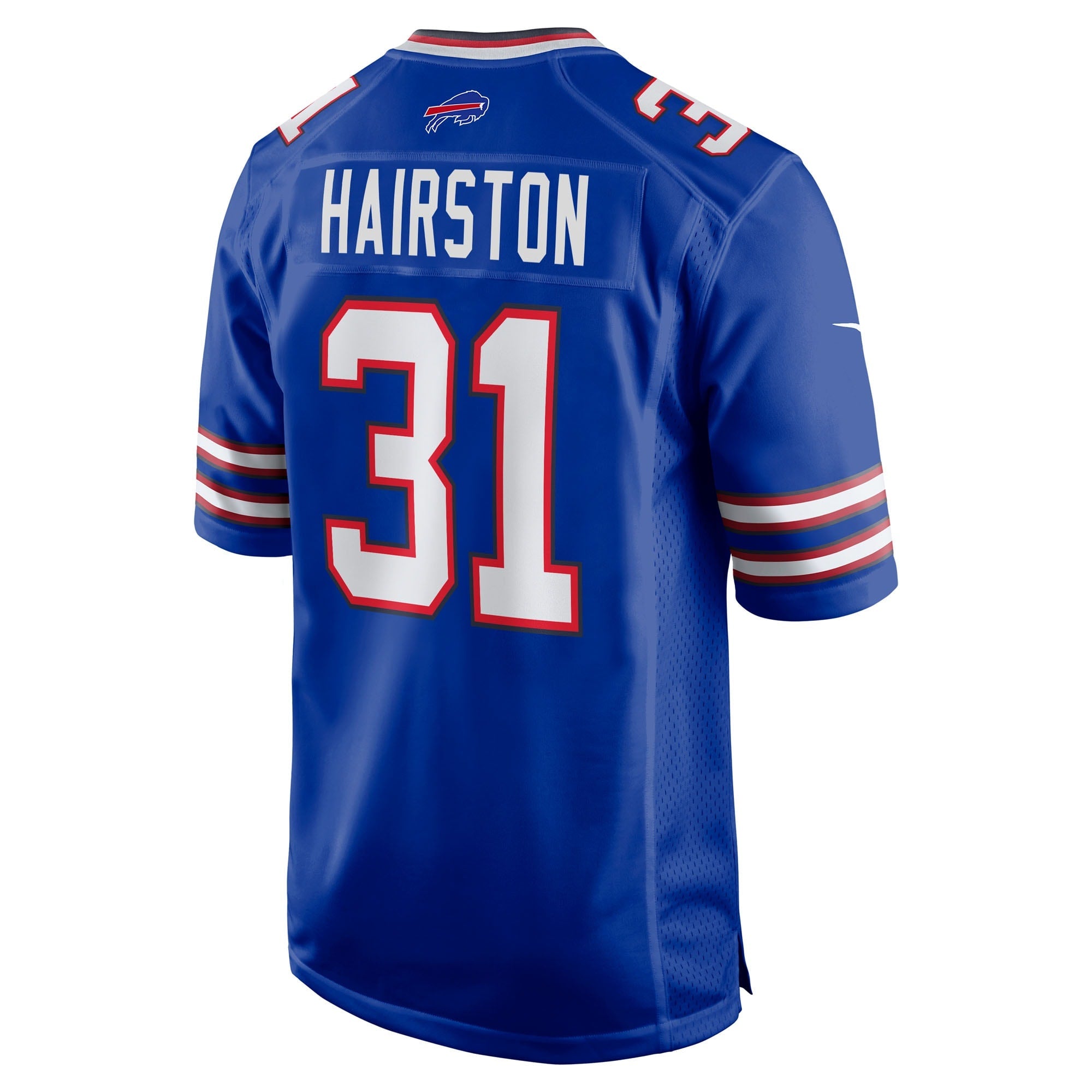 Buffalo Bills Maxwell Hairston Royal 2025 NFL Draft First Round Pick Game Jersey