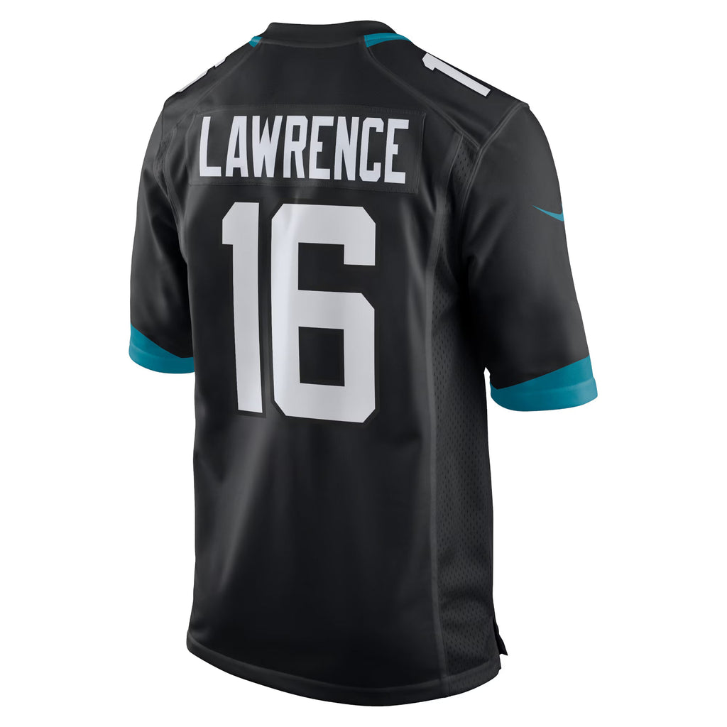 Jacksonville Jaguars Trevor Lawrence Black Alternate Game Jersey