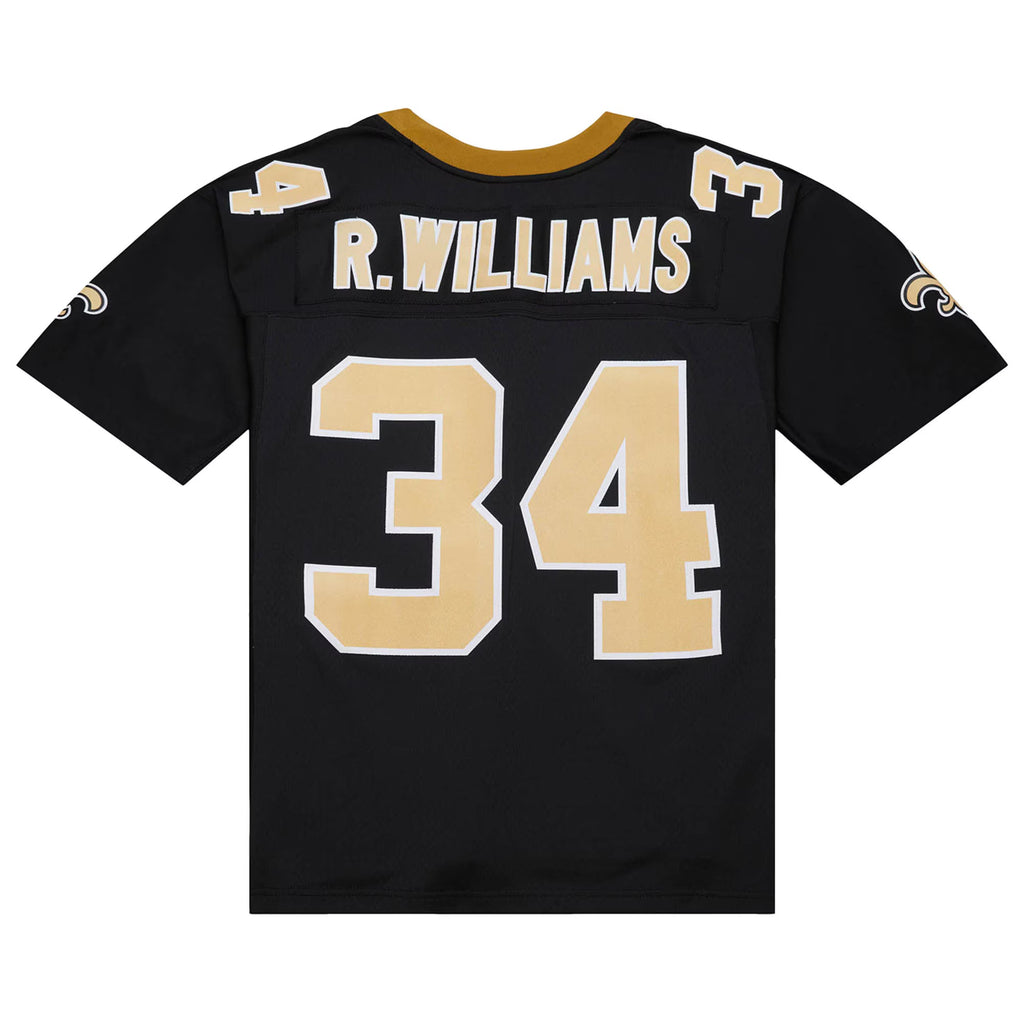 New Orleans Saints Ricky Williams Mitchell & Ness Black 1999 Legacy Replica Jersey